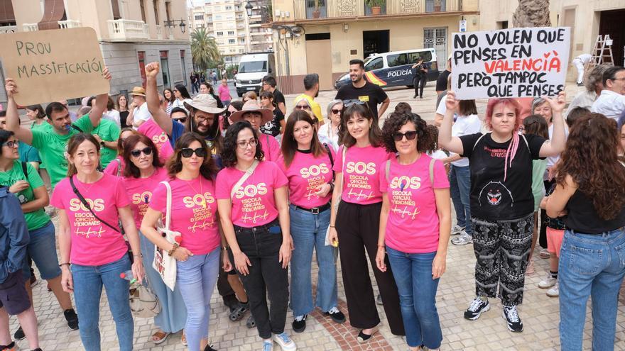 Guerra de cifras sobre las plazas ofertadas en las adjudicaciones a profesores en Alicante