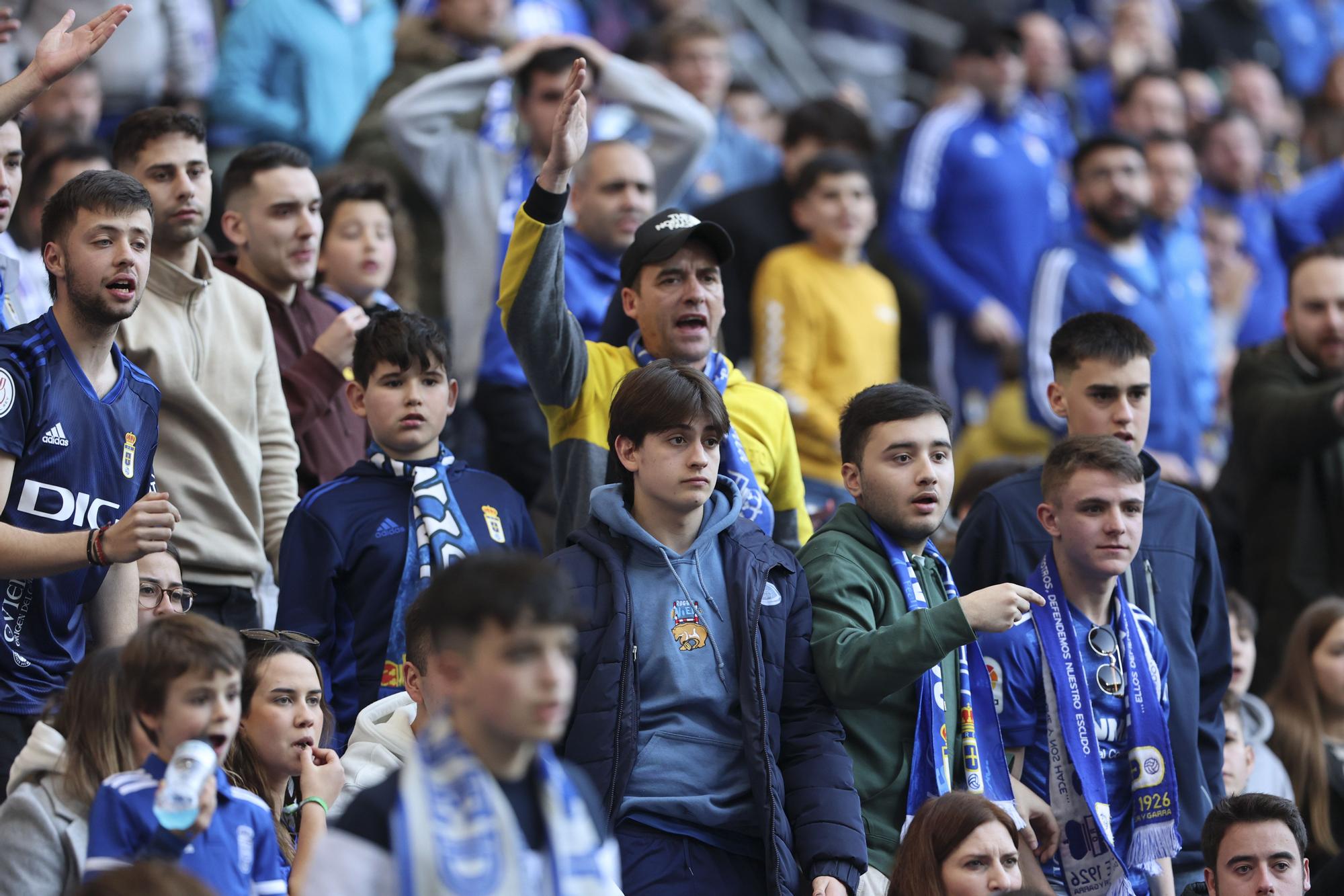 En imágenes: Así fue la derrota del Oviedo ante el Burgos