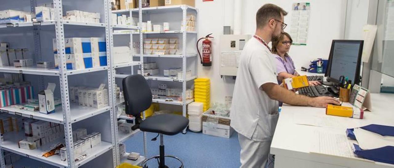 El Hospital General ha creado un nuevo espacio para que los pacientes acudan a recoger su medicación.