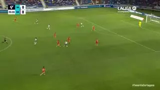 1-0 del Tenerife en el CD Tenerife 2 - 0 FC Cartagena