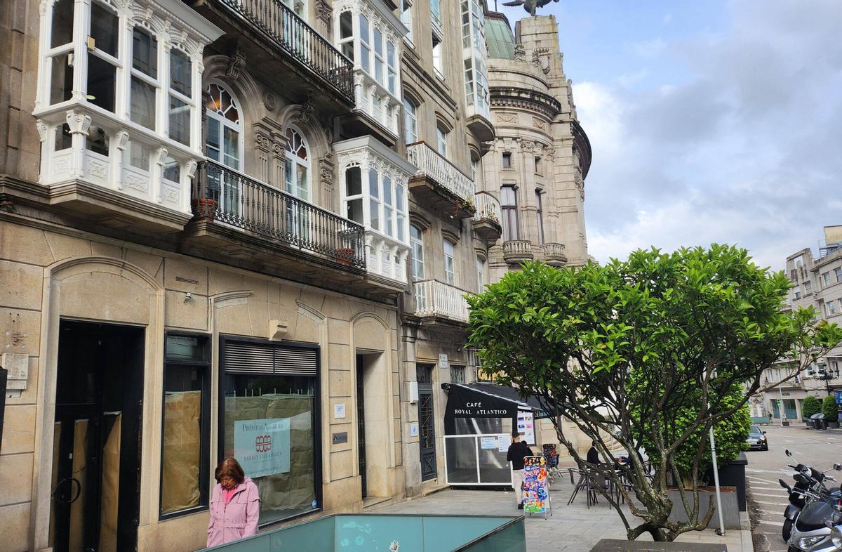 Local en Policarpo Sanz 9 que será rehabilitado.