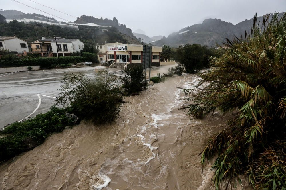 Fuentes del Algar y Callosa tras las lluvias