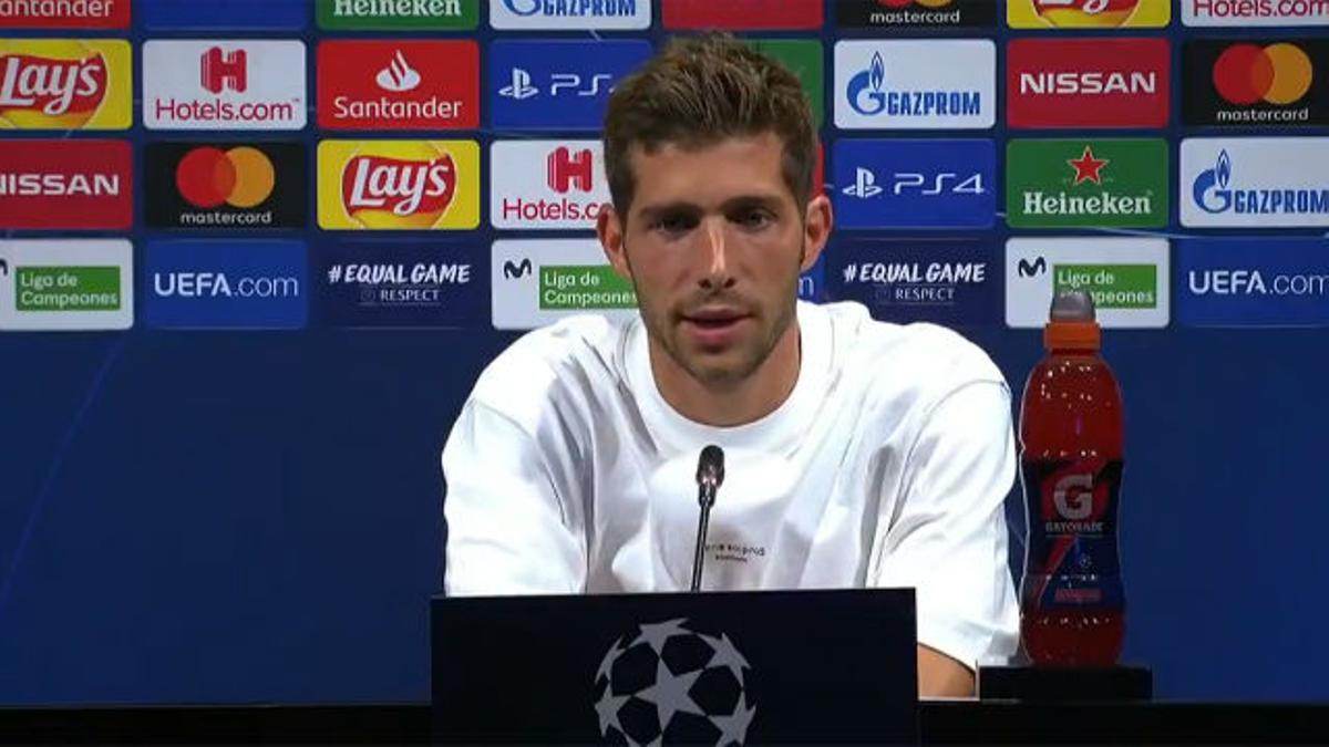 Sergi Roberto: Estamos a tres partidos de ganar la Champions