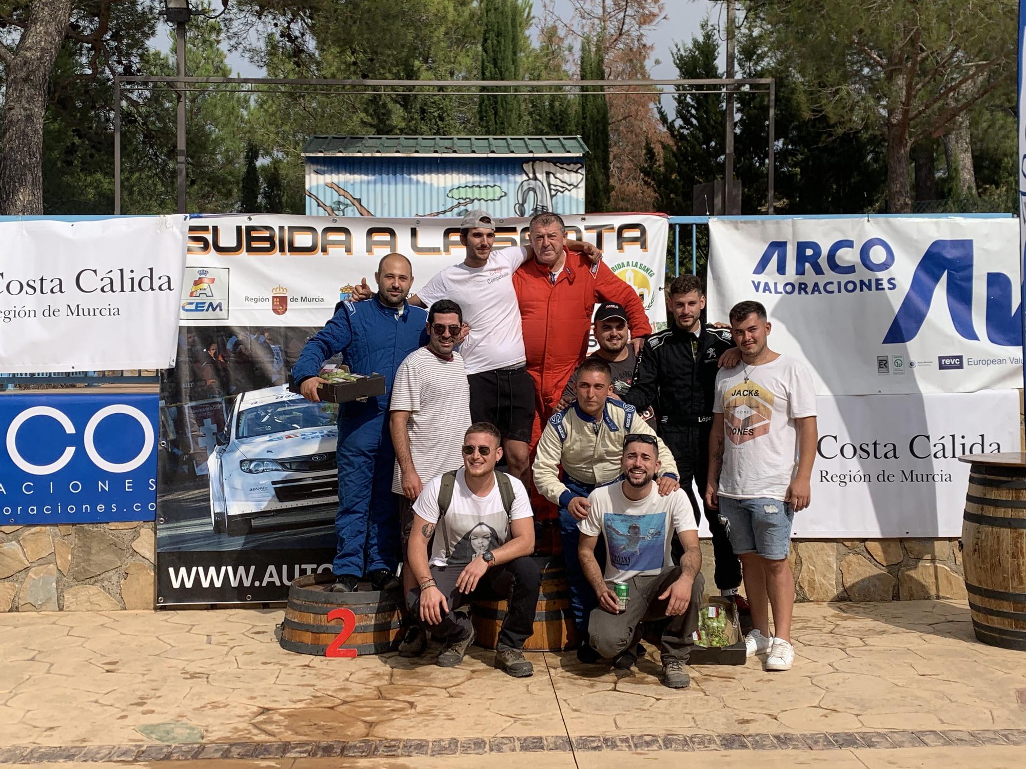 Subida a la santa de Totana de Automovilismo