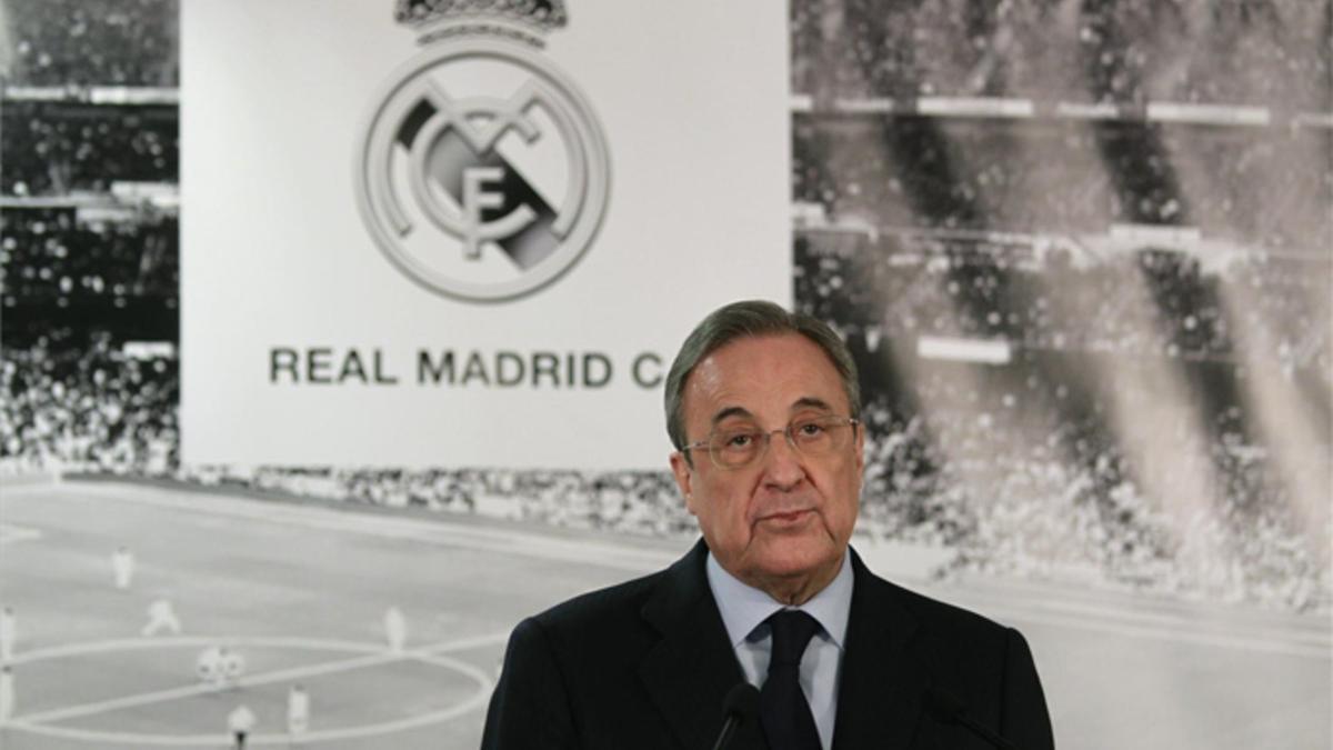 Florentino Pérez, presidente del Real Madrid