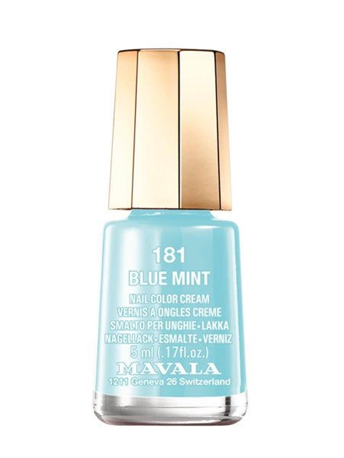 Esmalte de uñas Blue Mint de Mavala