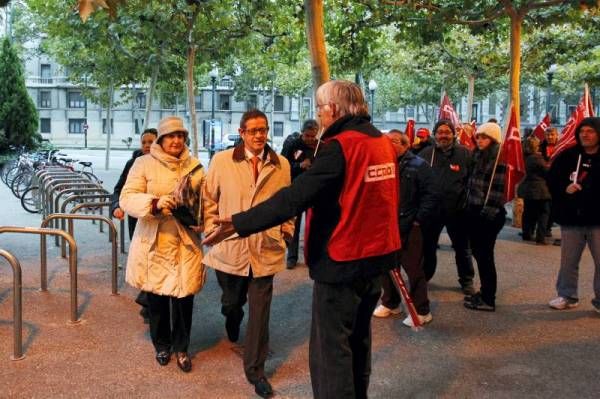 Fotogalería: La jornada de huelga general en Zaragoza