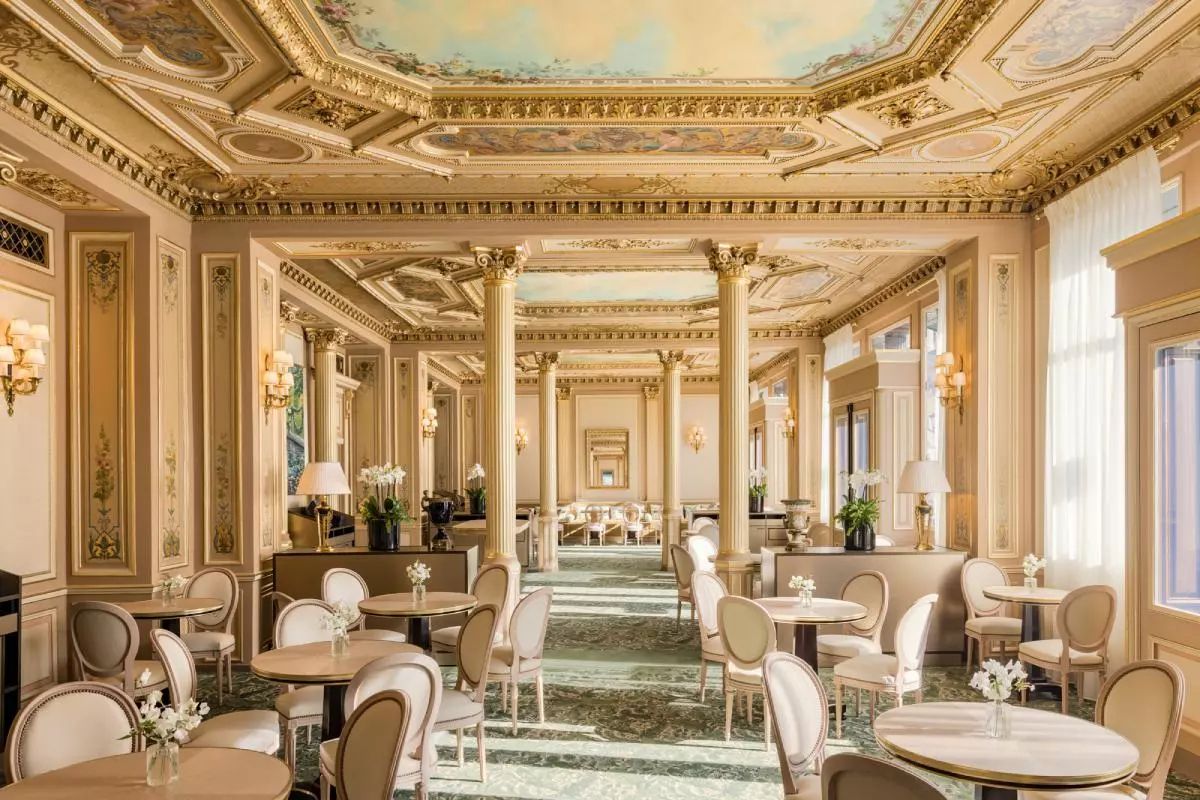 El interior del Café de la Paix, en el hotel Intercontinental Paris Le Grand