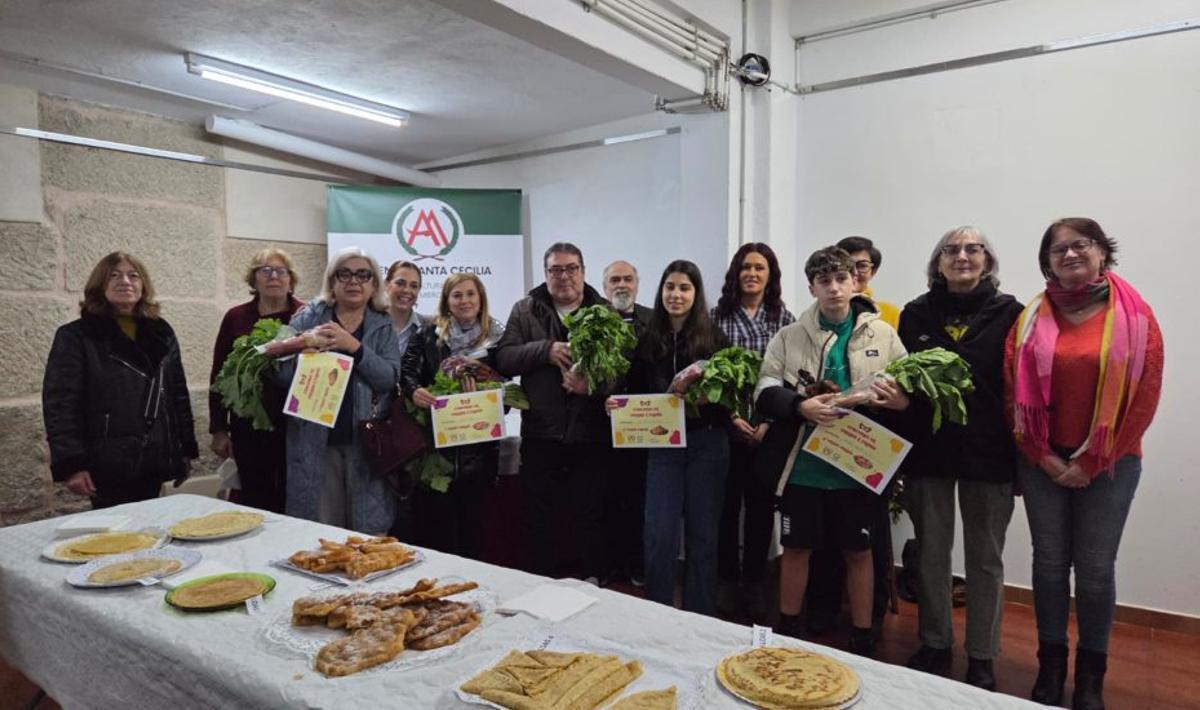 Los mejores cocineros del concurso de postres marinense. | FDV