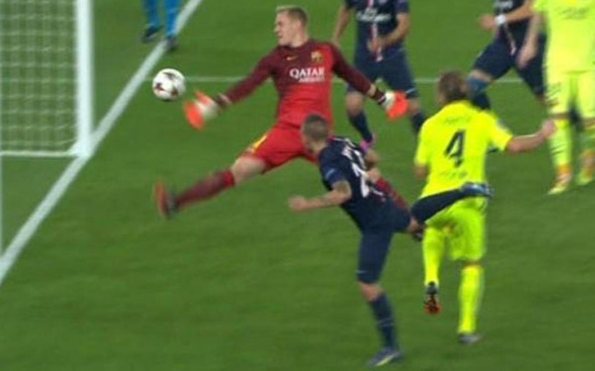 Mistake by Ter Stegen