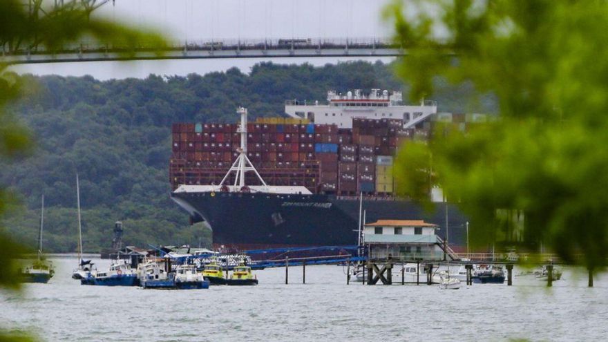 El canal de Panamà recupera el trànsit després d’un any de crisi per la sequera