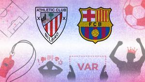 La imagen de la contracrónica del Athletic-Barça.
