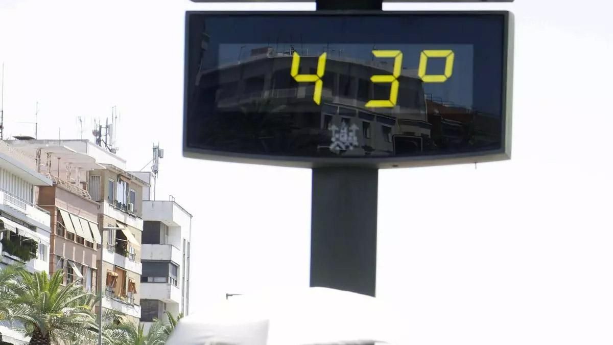 La primera ola de calor del verano irrumpe con temperaturas de hasta 43 grados La primera ola de calor del verano irrumpe con temperaturas de hasta 43 grados