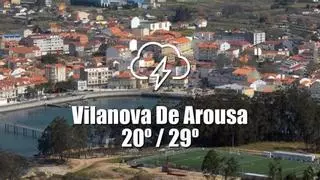 El tiempo en Vilanova de Arousa: previsión meteorológica para hoy, sábado 5 de septiembre