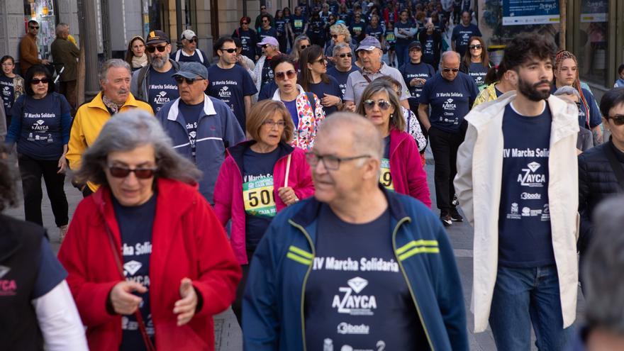 GALERÍA | Zamora camina con Azayca en su marcha solidaria contra el cáncer