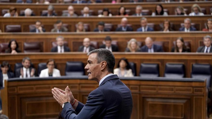 Sesión de control al Gobierno en el Congreso de los Diputados.