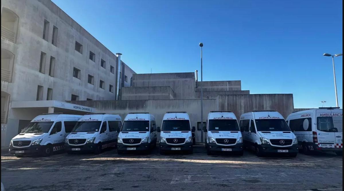 Las nuevas ambulancias para las Pitiusas no tienen conductores