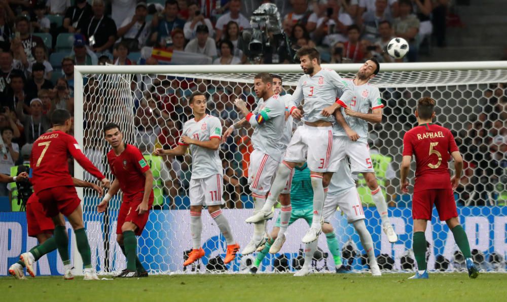 Mundial 2018: Les millors imatges del Portugal - Espanya