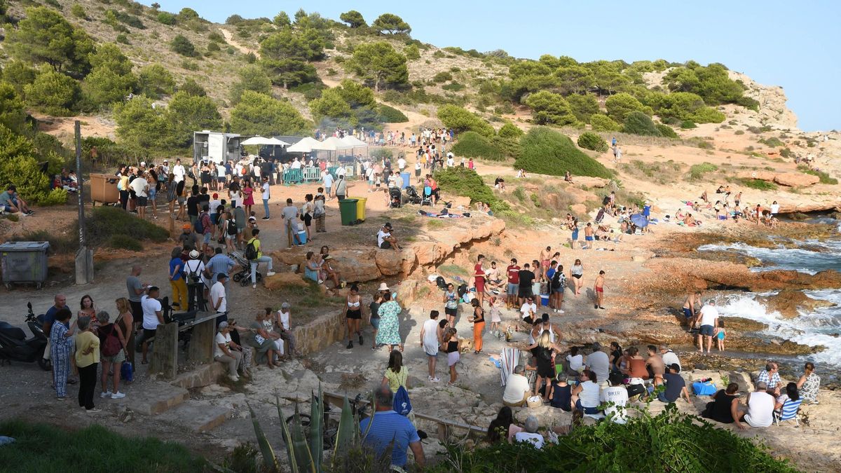 Imagen de archivo de la celebración de 'sa Berenada' en Puig des Molins.