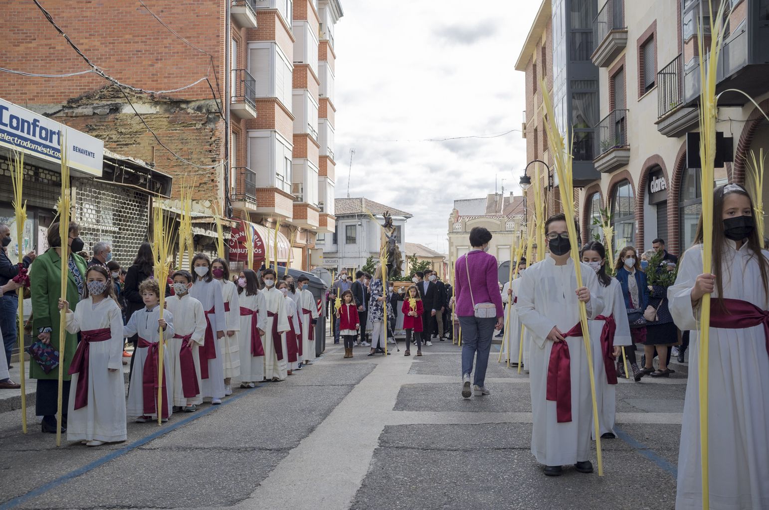 La procesión del Domingo de Ramos en Benavente en imágenes