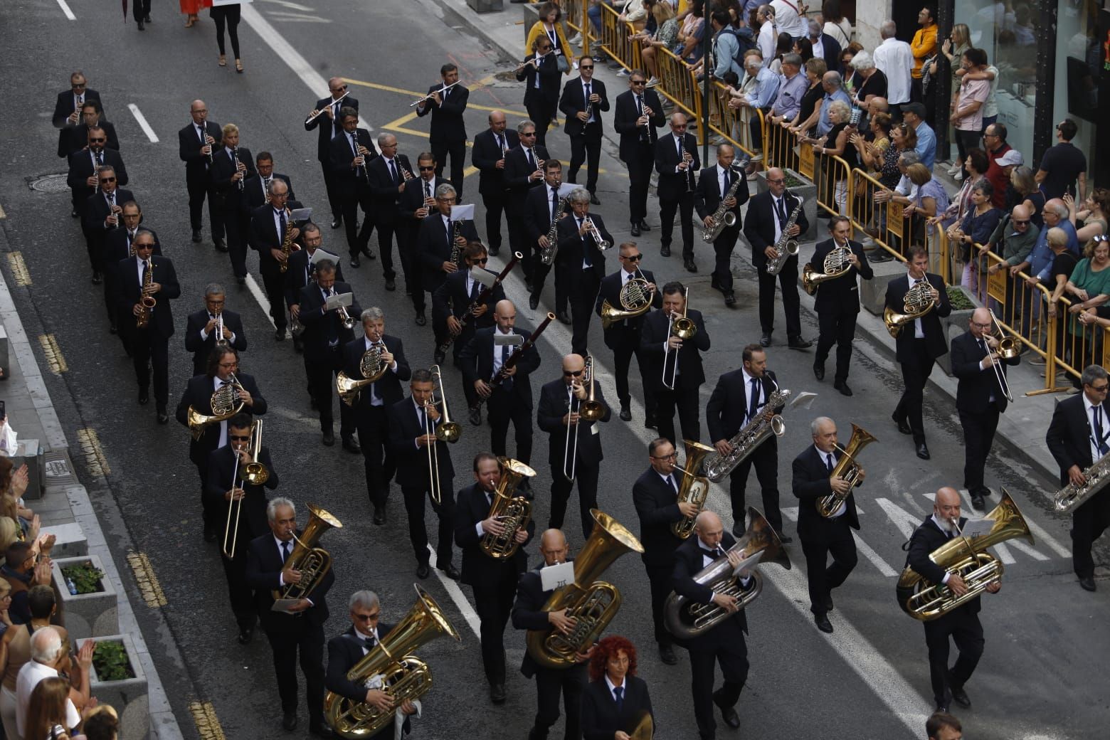 Procesión cívica del 9 d'Octubre en València