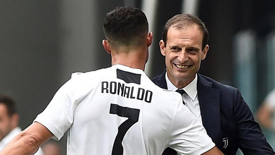 Allegri no rotará a Cristiano antes de recibir al Valencia