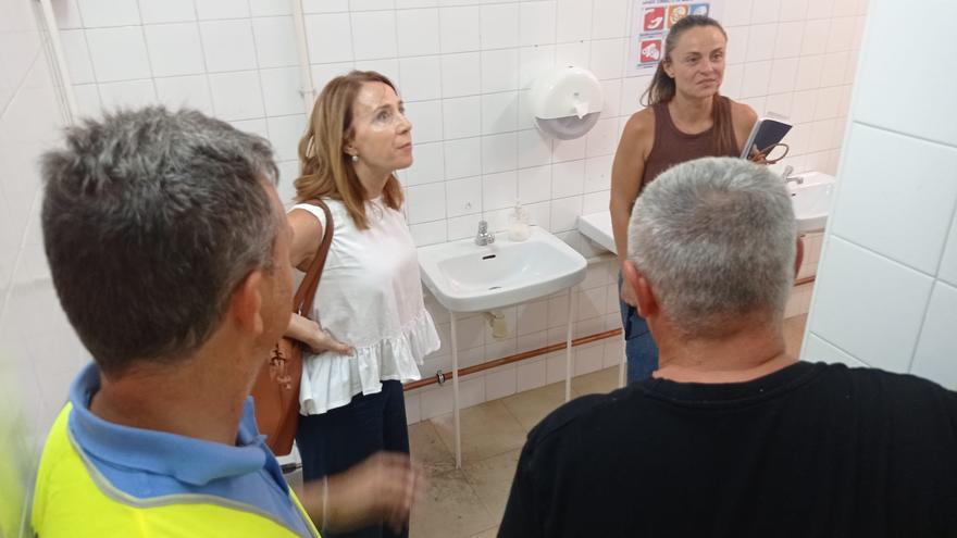 Lavado de cara a la red de agua potable y a los aseos del colegio de Rincón de Seca