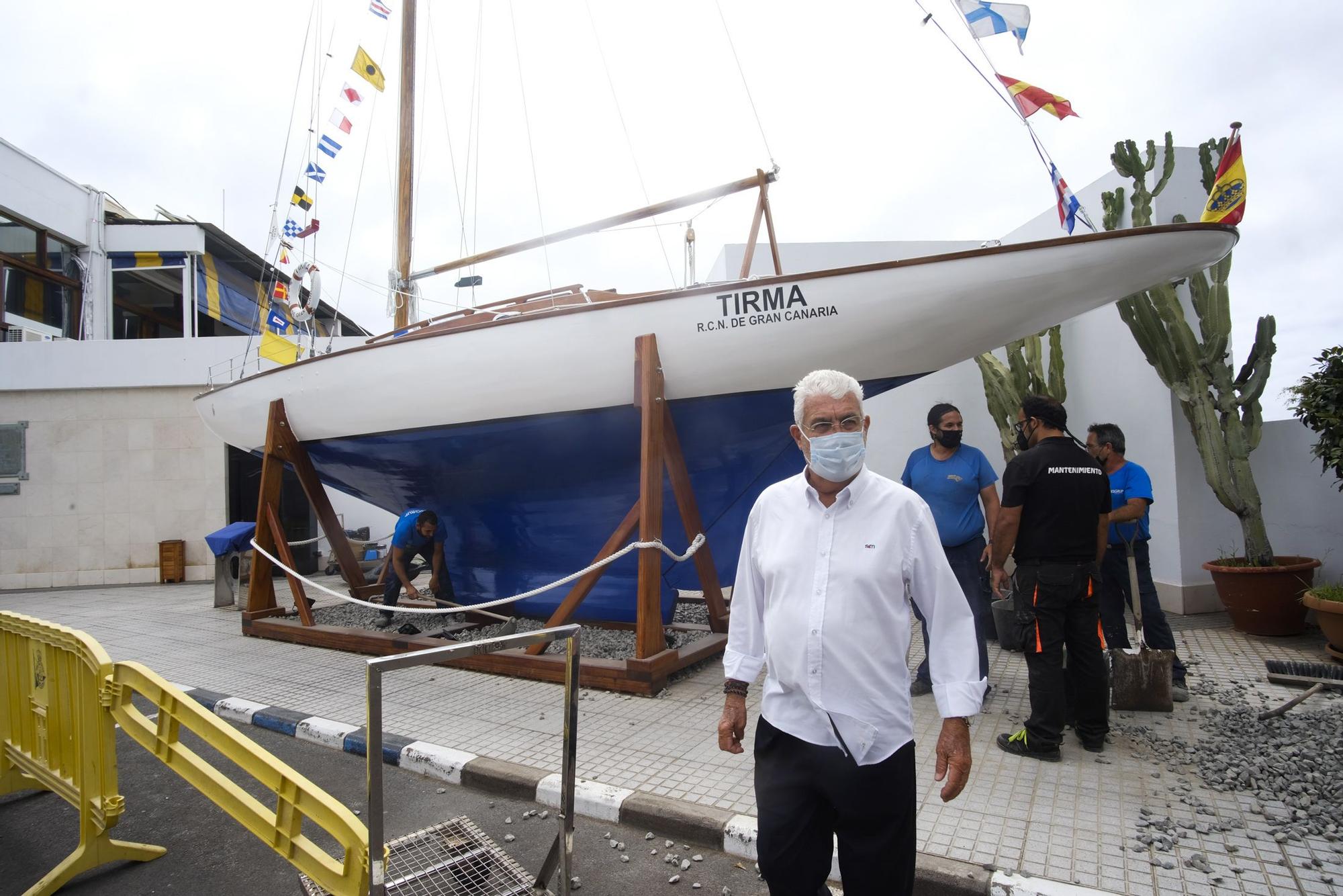 Restauración del barco Tirma