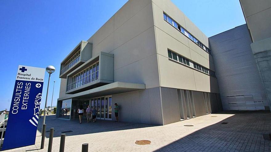 El hospital Francesc de Borja de Gandia.