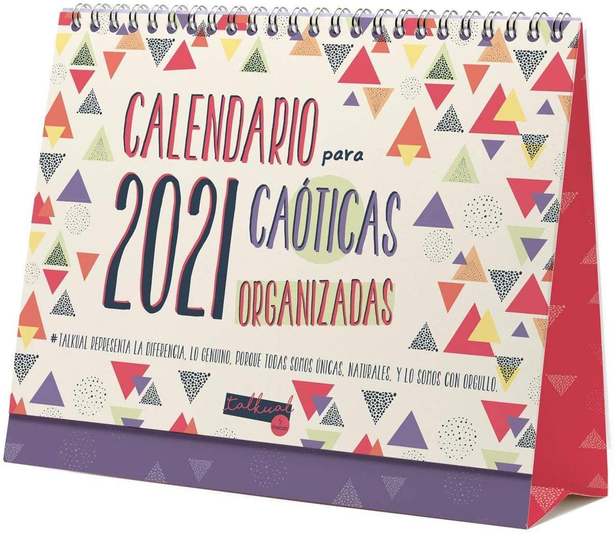 Calendario 2021 para caóticas organizadas (Precio: 8,26 euros)