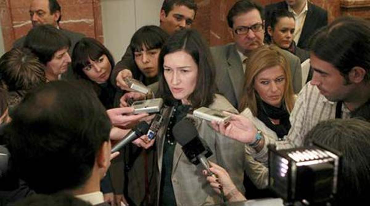 ’Seguirem treballant per la propietat intel·lectual’, ha declarat avui la ministra de Cultura després del rebuig de la seva llei.