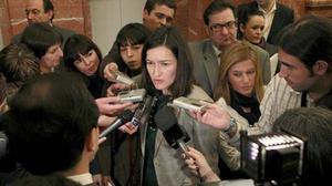 ’Seguirem treballant per la propietat intel·lectual’, ha declarat avui la ministra de Cultura després del rebuig de la seva llei.