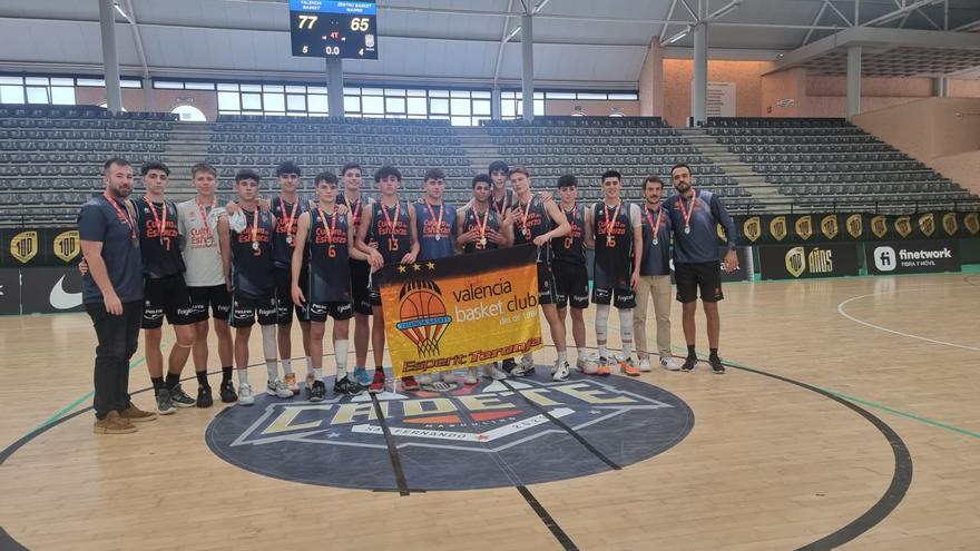 Gran experiencia para los Cadetes del Valencia Basket en el Campeonato de España