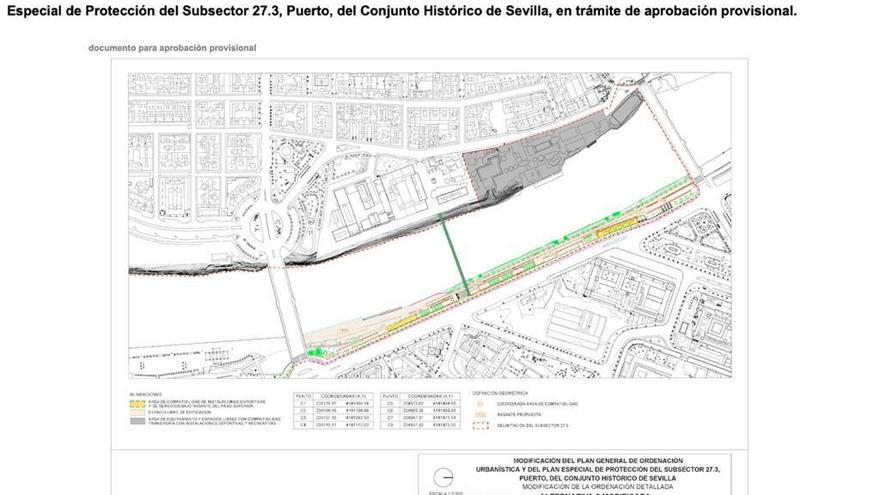 El diseño de la pasarela de Altadis. / El Correo