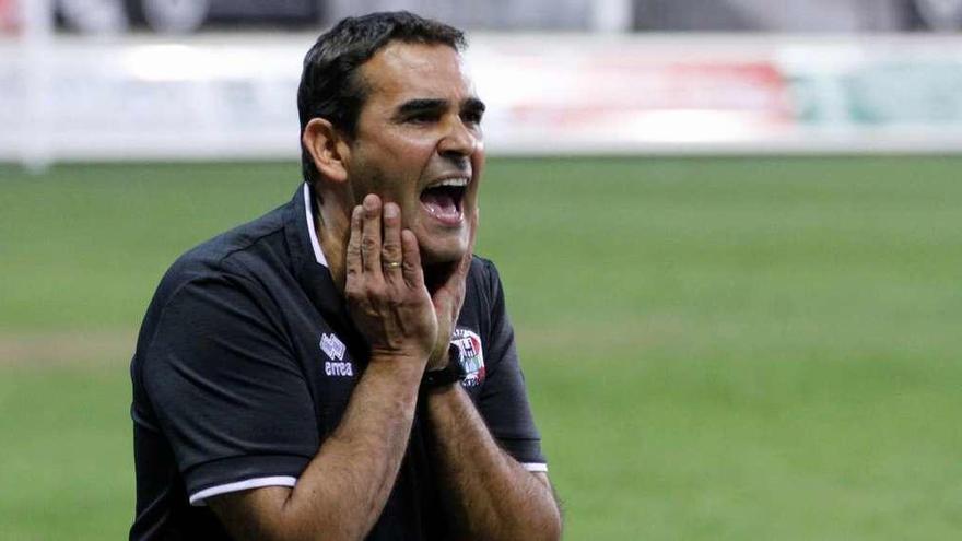 Miguel Losada, entrenador del Zamora CF.