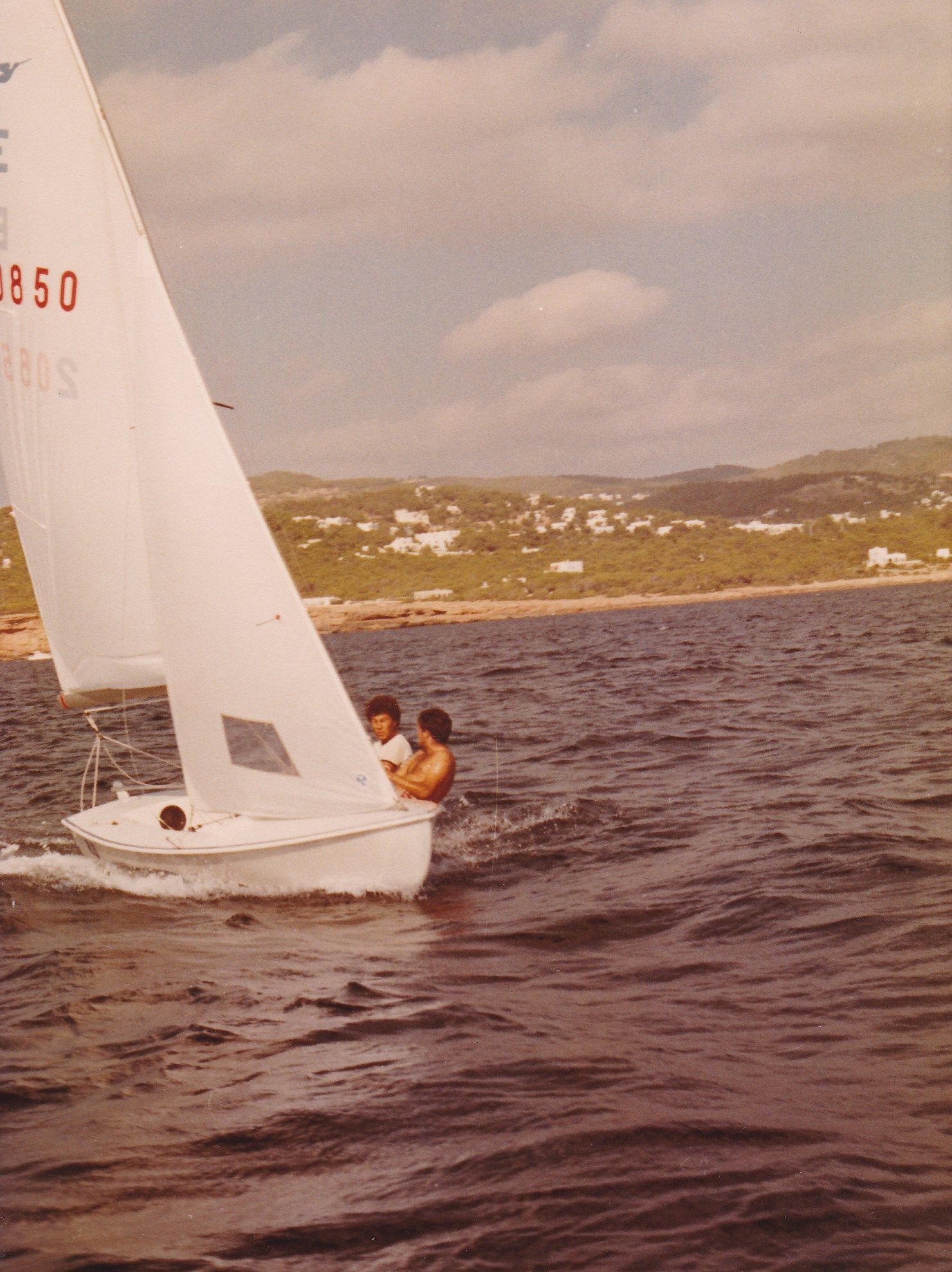 José María Prats y Juan Riera en el 'Aliso'.