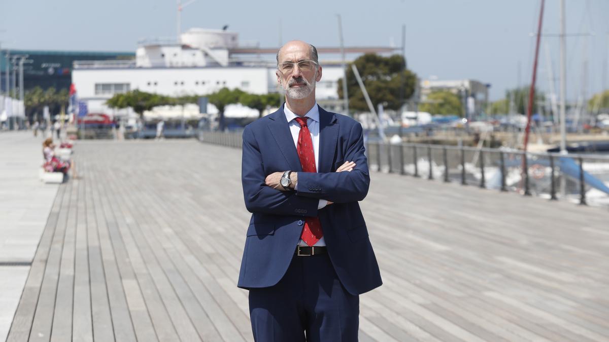 Jesús Vázquez Almuiña, presidente de la Autoridad Portuaria de Vigo