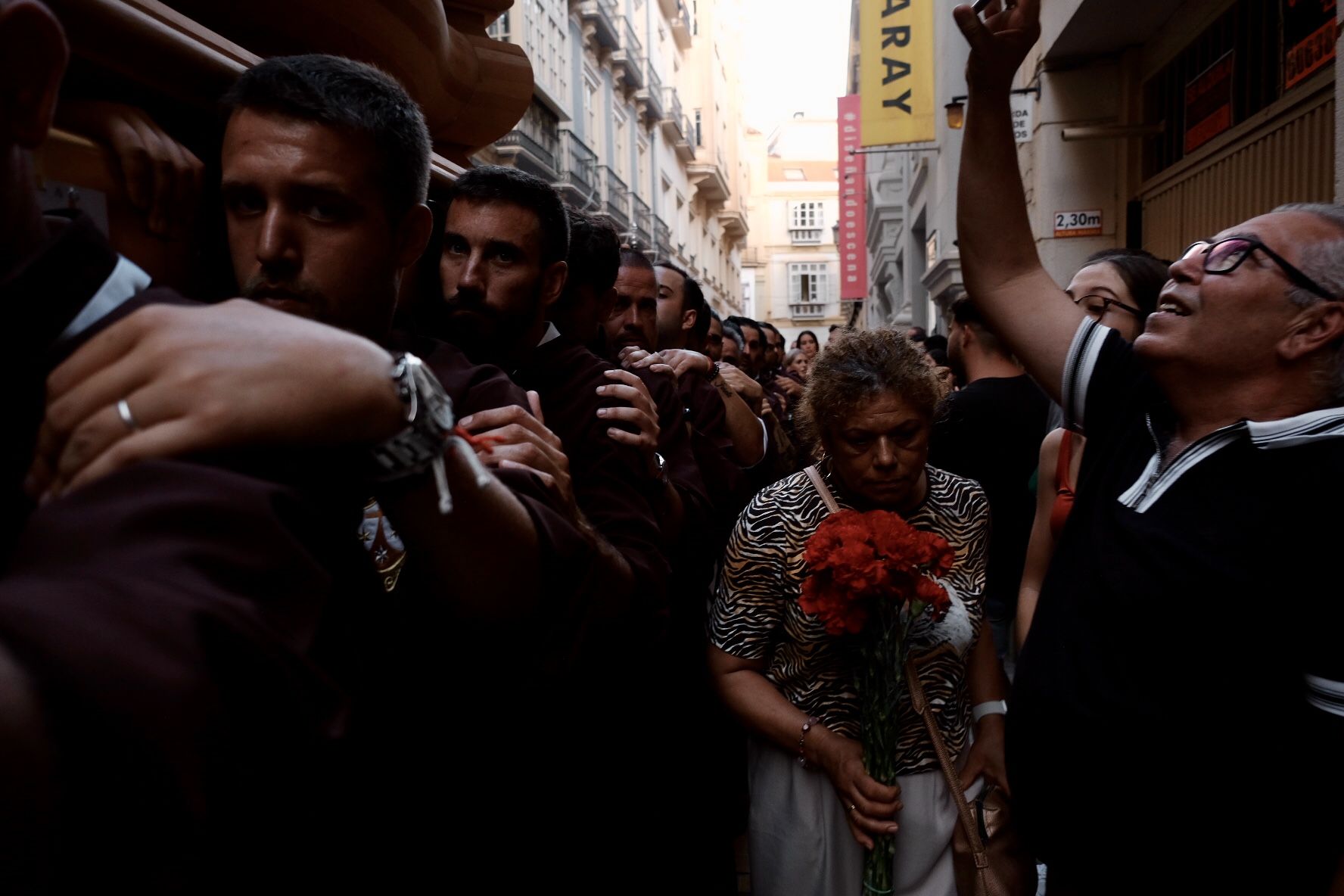 Procesión triunfal de regreso de la Virgen del Carmen de El Perchel.