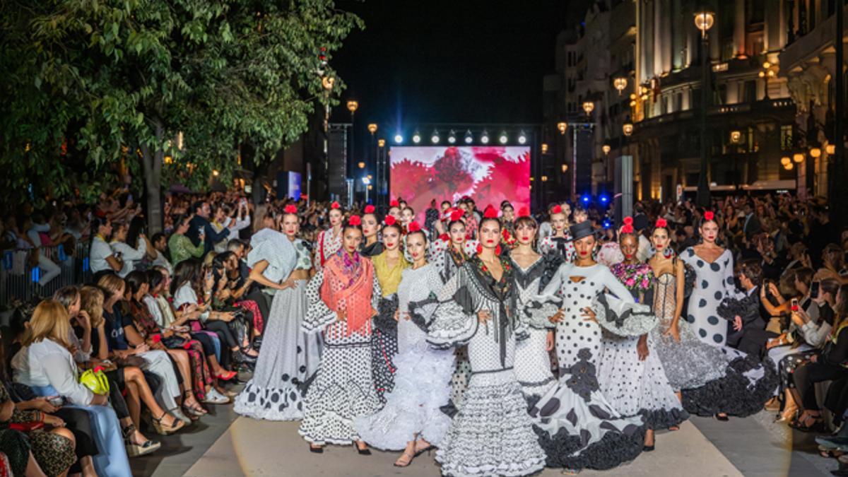 Moda andaluza con mucho arte en Madrid