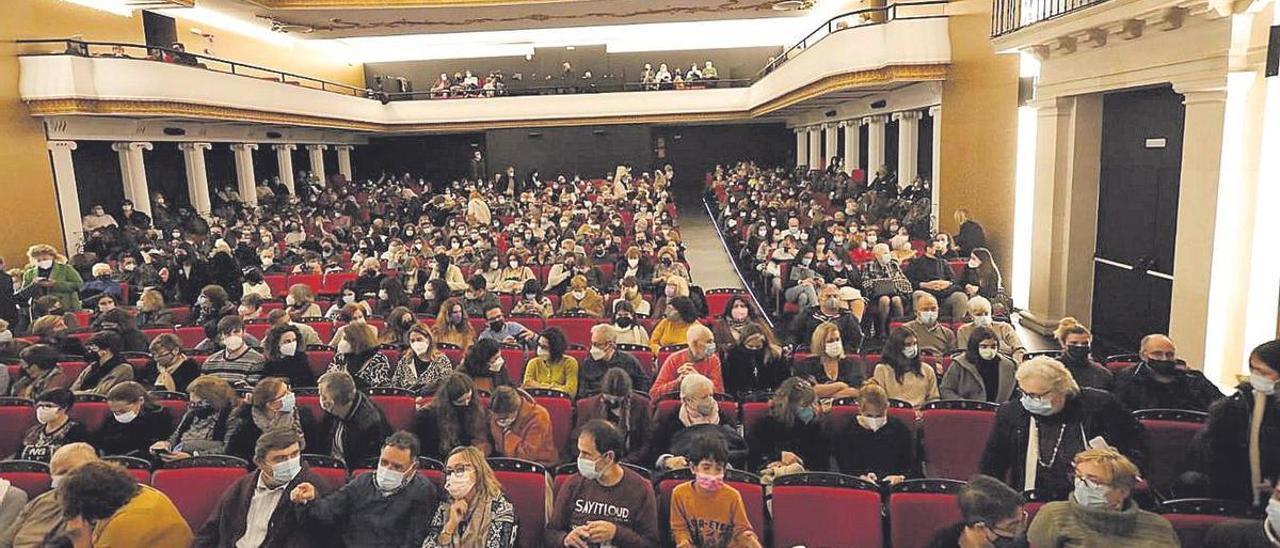 Una imagen del día de la inauguración del teatro, el 16 de diciembre de 2021.