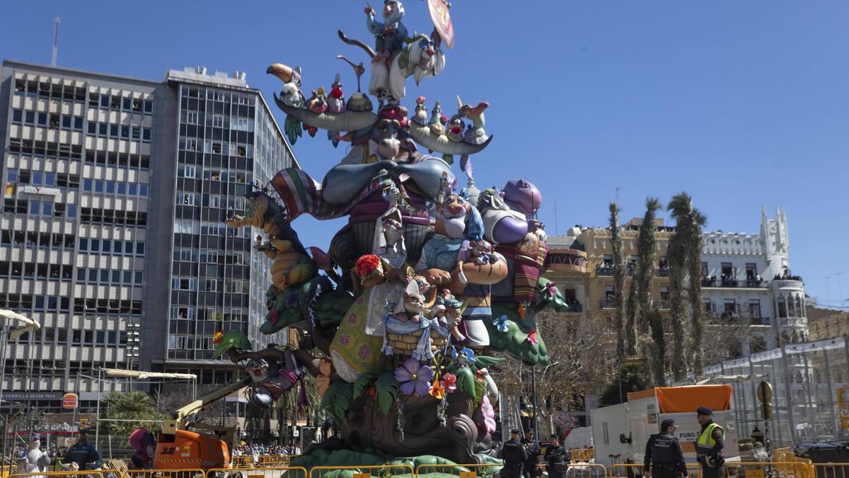 La falla municipal 2025.