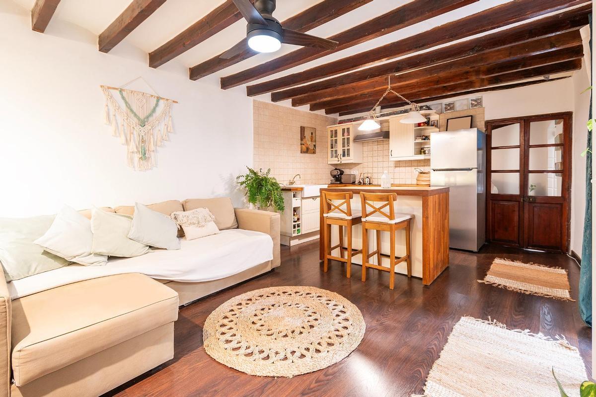 Oportunidad inmobiliaria en Palma: Acogedora vivienda en edificio histórico