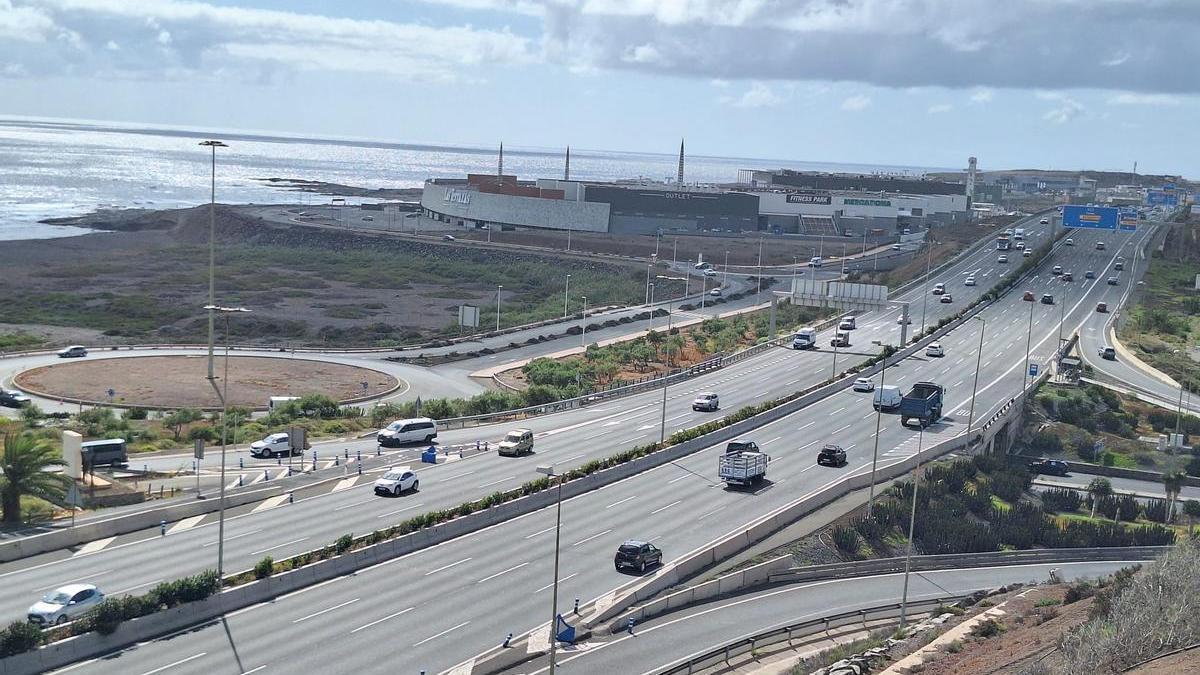 Uno de los tramos donde se ampliará la calzada con un cuarto carril