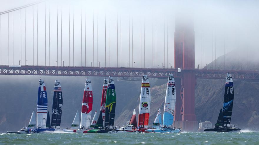 Barber, Barceló y Cardona se quedan fuera de la gran final de la SailGP en San Francisco