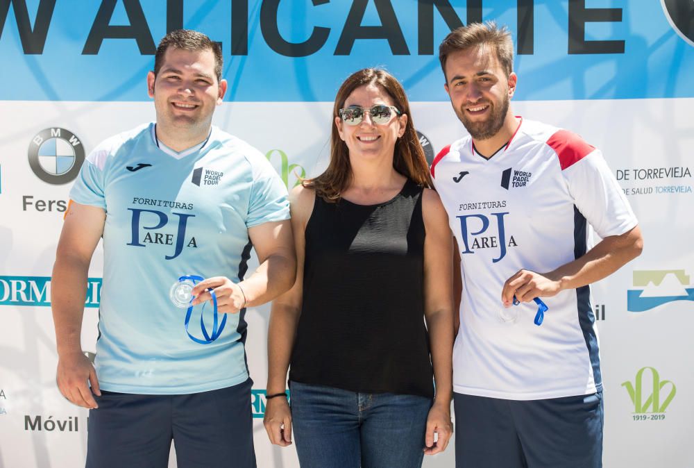 Gran fin de fiesta para el III Torneo de pádel BMW Alicante