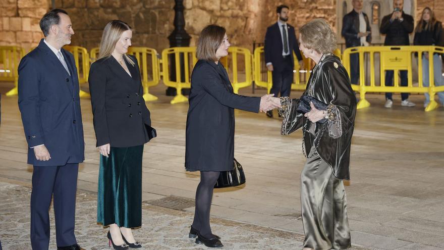 FOTOS | La reina Sofía acude al concierto de Semana Santa a beneficio de Projecte Home Baleares en la Catedral de Mallorca