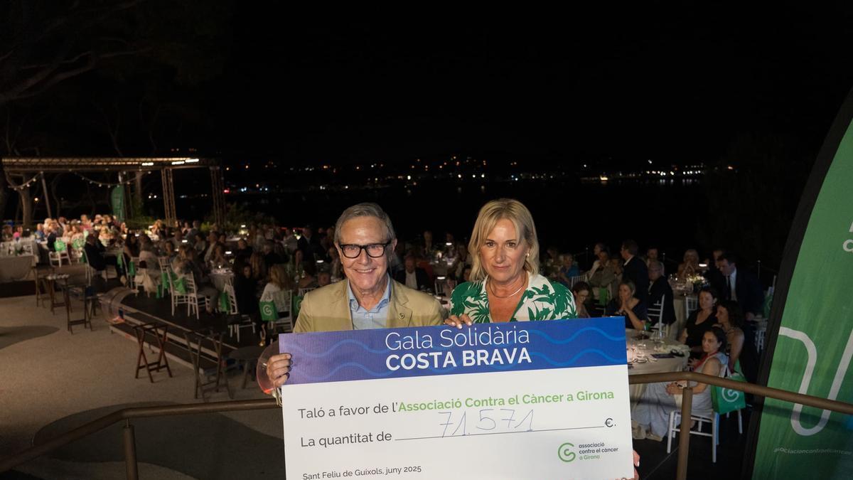 Imatge de la Gala Solidària Costa Brava el juny del 2025
