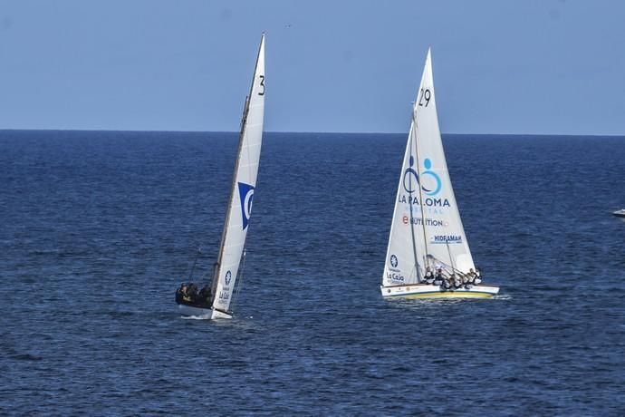 21-09-19 DEPORTES. BAHIA DEL PUERTO. LAS PALMAS DE GRAN CANARIA. Vela latina. Desempate Guanche-Tomás Morales por el título del Campeonato. Fotos: Juan Castro.  | 21/09/2019 | Fotógrafo: Juan Carlos Castro