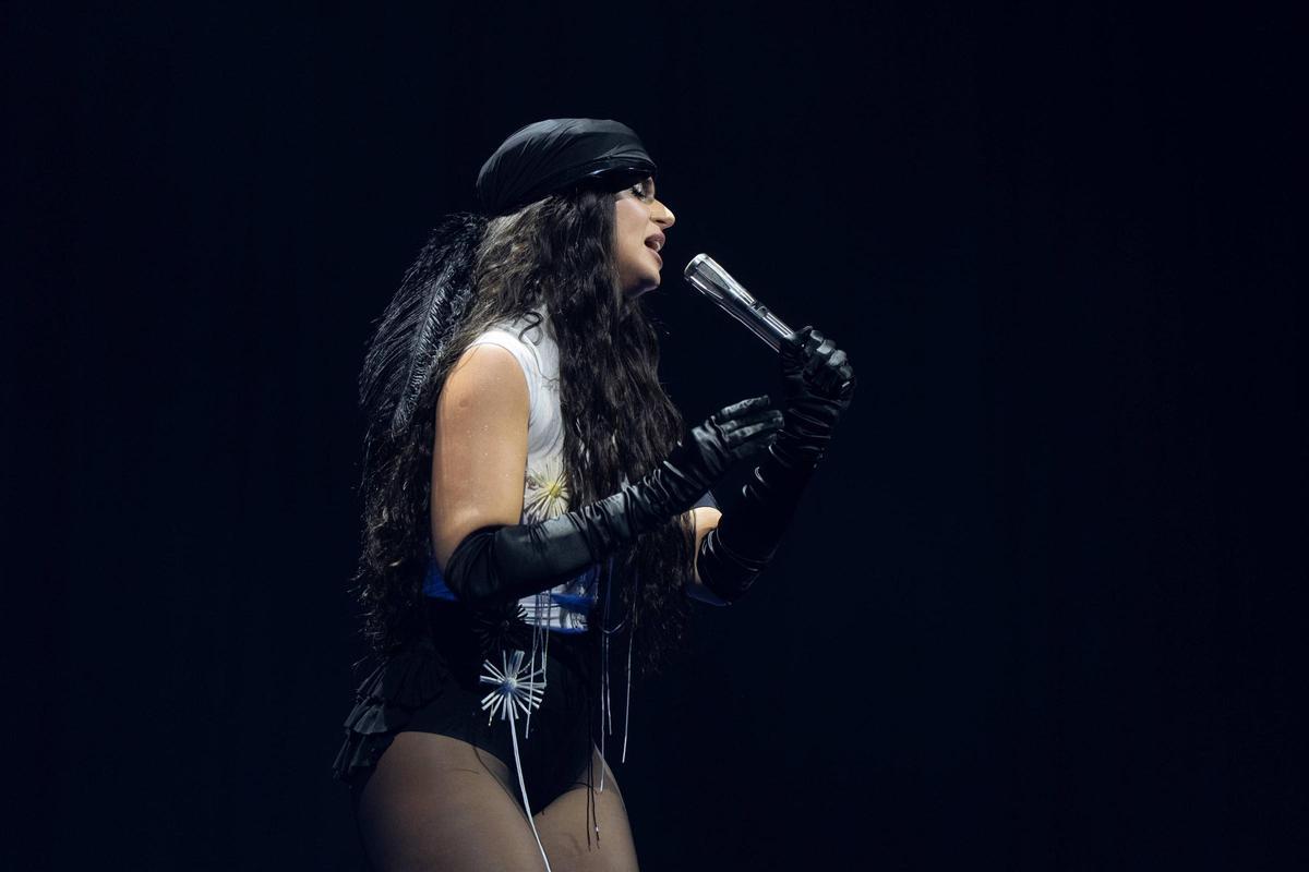 . Concierto de Nathy Peluso en el Palau Sant Jordi.