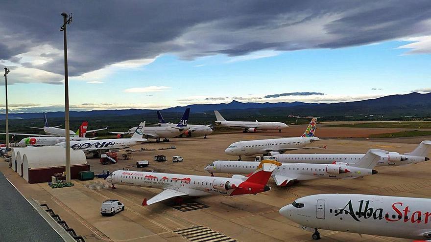 Instalaciones del aeropuerto de Castelló.